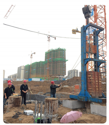 濟(jì)南鑫苑世家樁基工程高應(yīng)變檢測(cè)