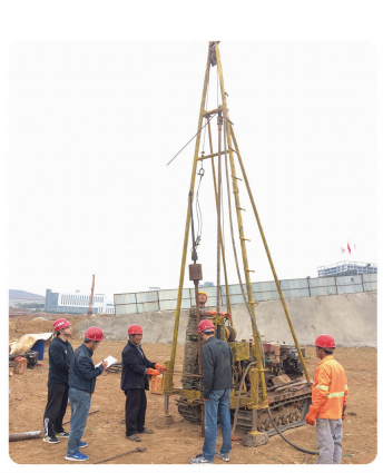 濟(jì)南神武安置房項(xiàng)目強(qiáng)夯地基圓錐動(dòng)力觸探試驗(yàn)