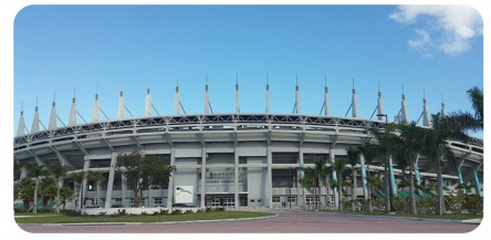 援建巴哈馬15000座體育場(chǎng)項(xiàng)目部分混凝土構(gòu)件開(kāi)裂脫落、鋼筋銹蝕情況檢測(cè)鑒定